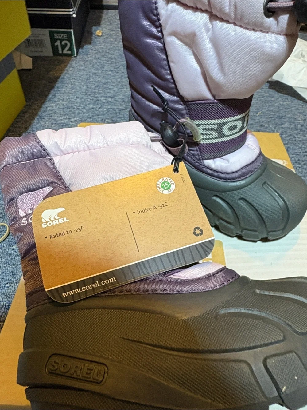 New sorel toddler boots